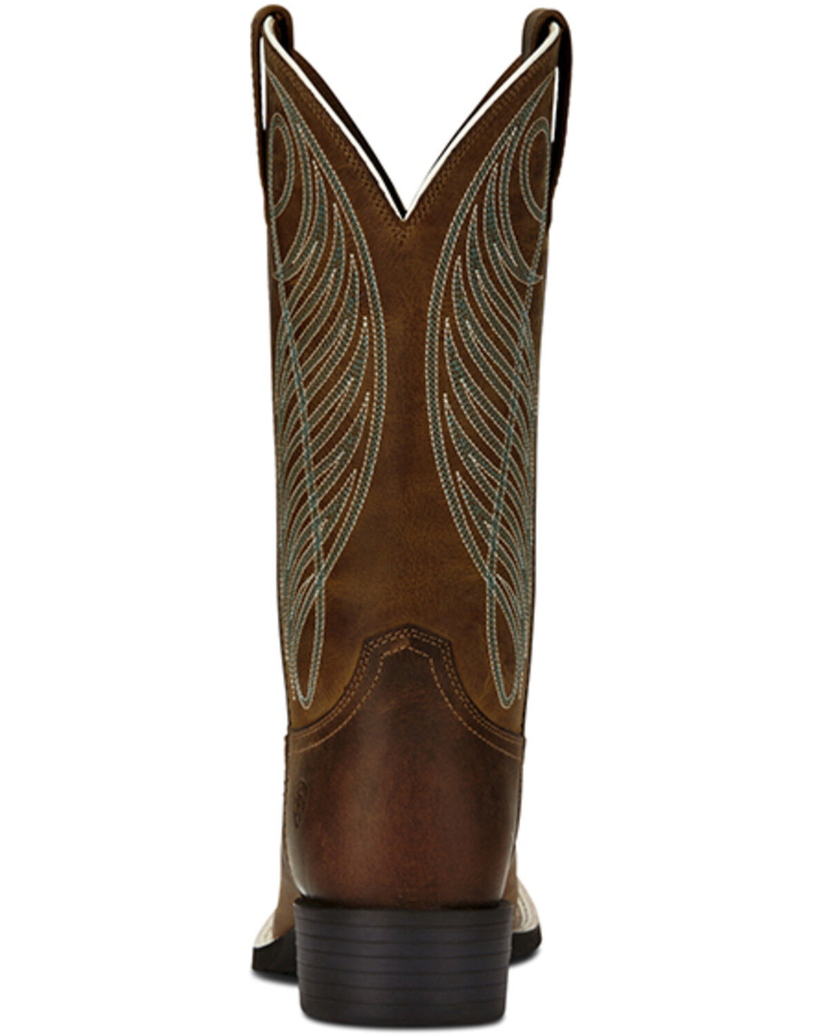 Image #3 - Ariat Women's Round Up Western Boots - Square Toe, Brown, hi-res