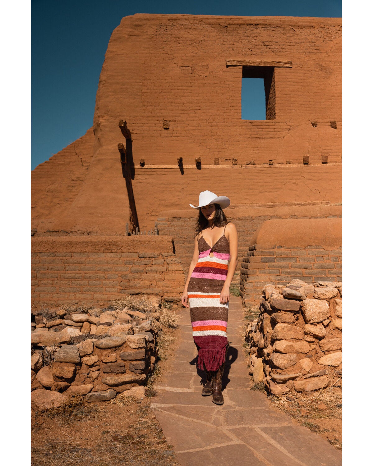 Shyanne Women's Striped Sleeveless Sweater Midi Dress, Burgundy, hi-res