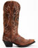 Laredo Women's Distressed Sidewinder Western Boots - Snip Toe, Tan, hi-res