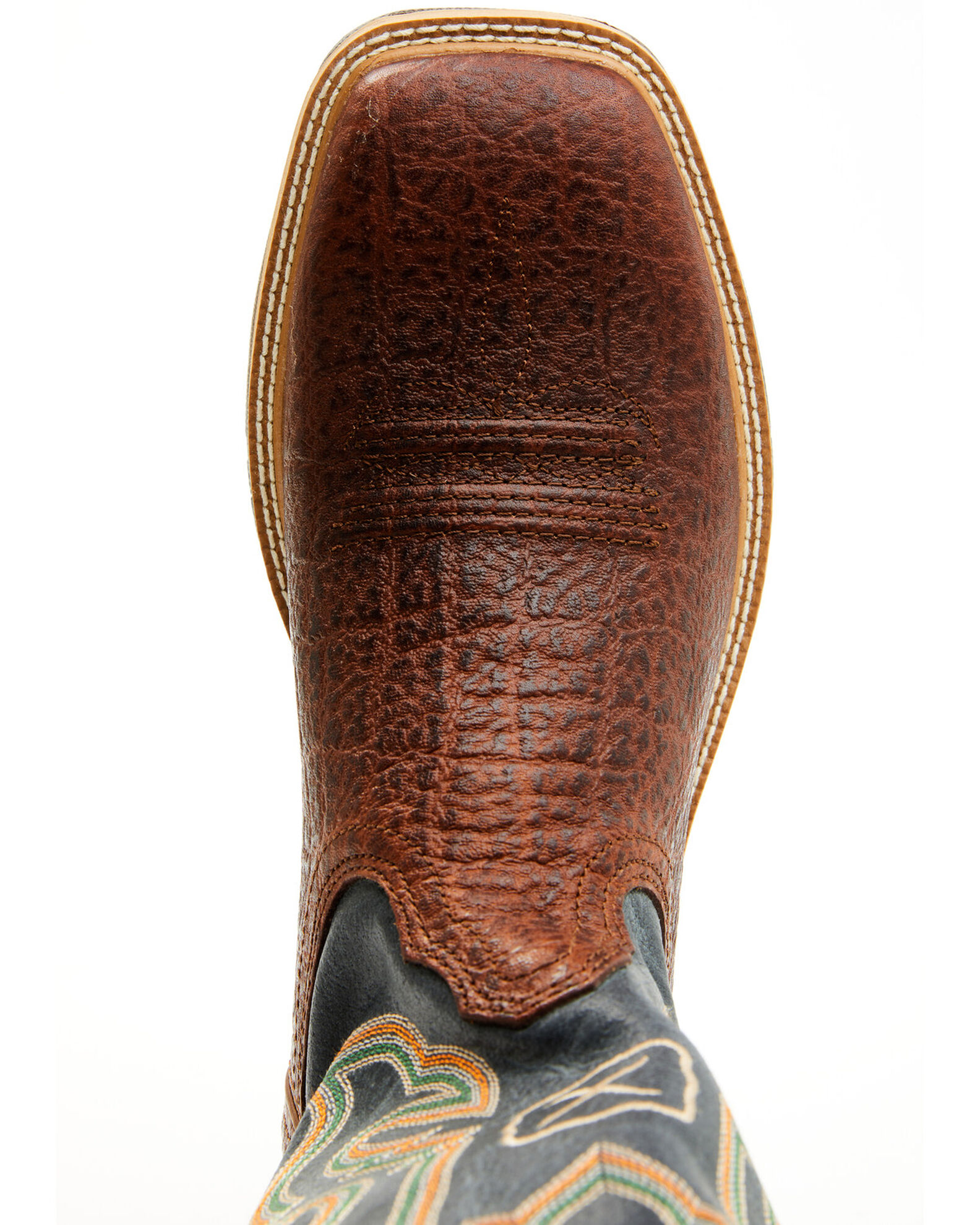 Twisted x Men s Horseman Western Boots Distressed Saddle Peacock