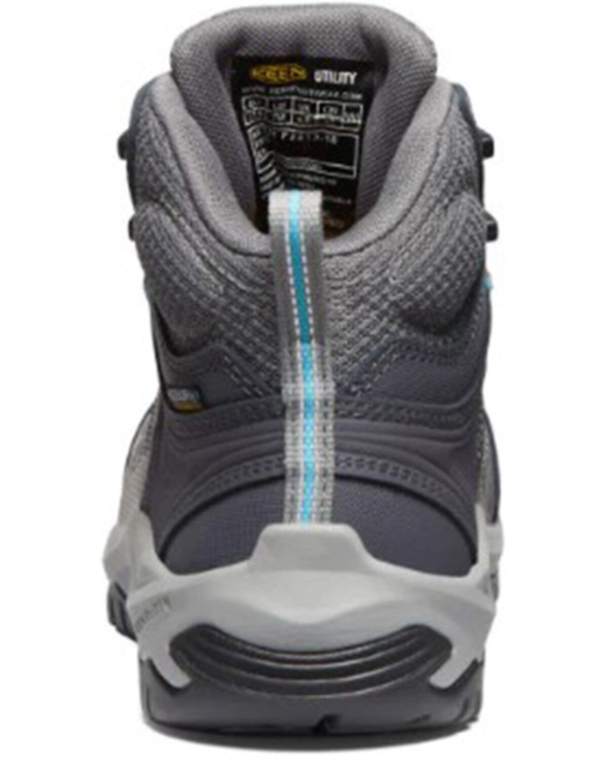 Image #3 - Keen Women's 6" Reno Mid Waterproof Shoes - Carbon Toe, Grey, hi-res