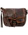 Image #4 - STS Ranchwear by Carroll Women's Bandera Saddle Hobo Crossbody Purse, Chocolate, hi-res
