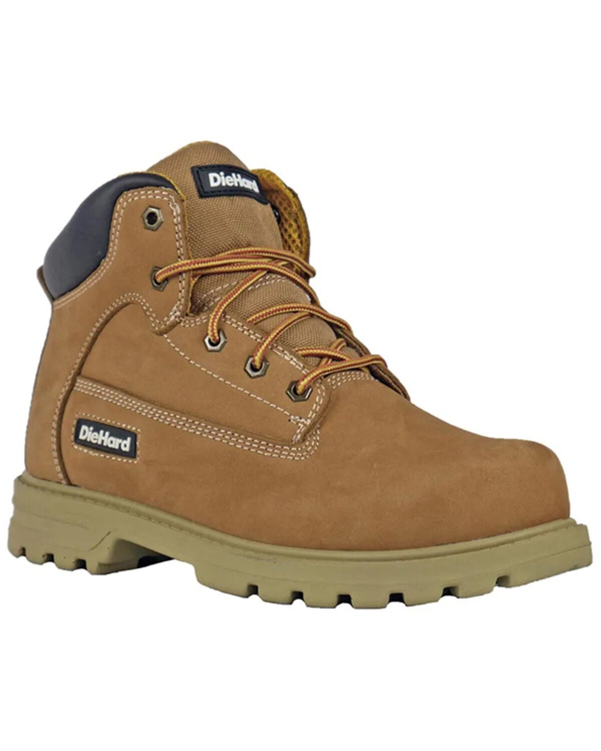 Hoss Men's Diehard Charger Work Boots - Composite Toe, Wheat, hi-res