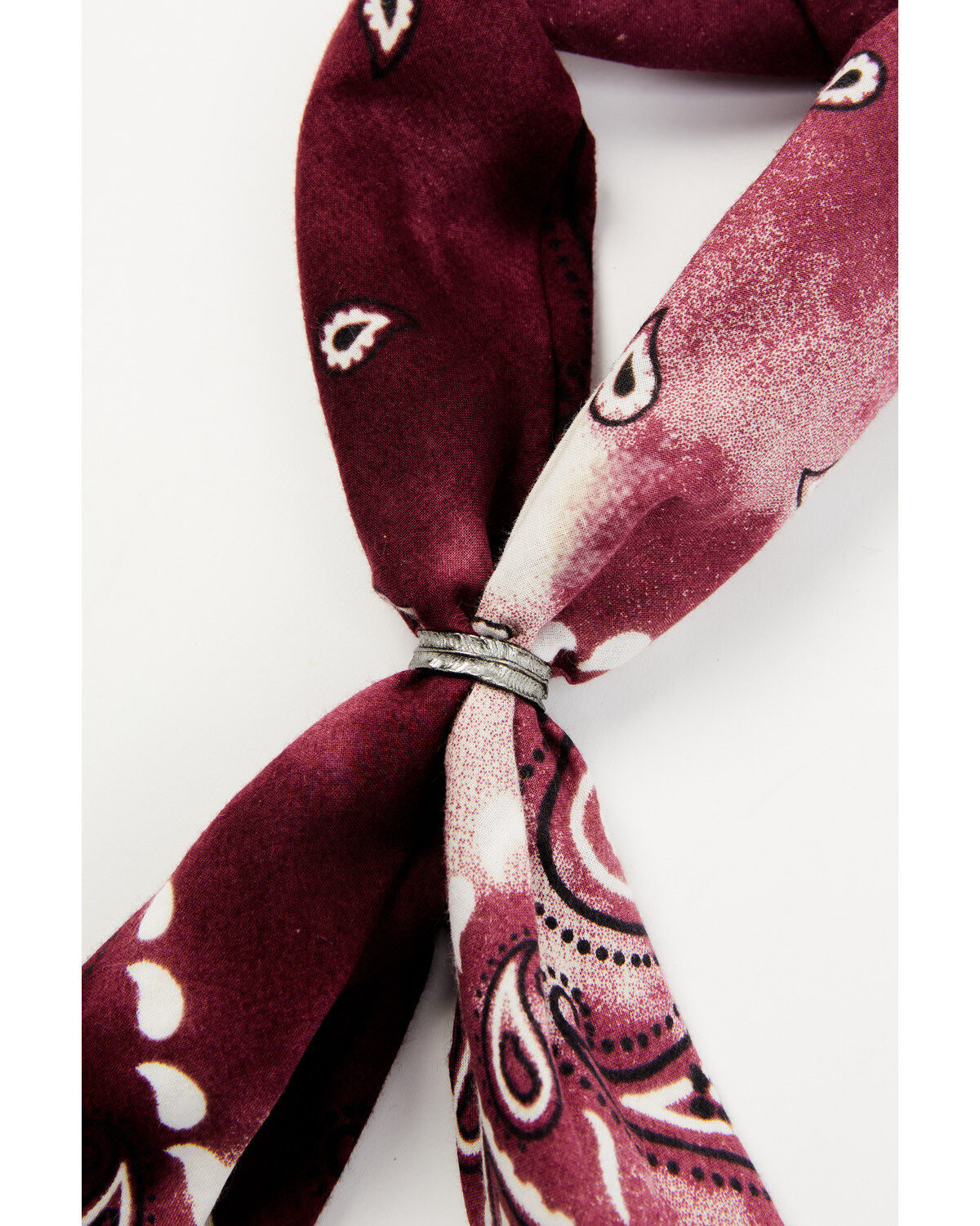 Image #2 - Idyllwind Women's Claude Bandana Necklace, Maroon, hi-res