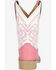 Image #4 - Smoky Mountain Girls' Georgia Girl Western Boots - Broad Square Toe, White, hi-res