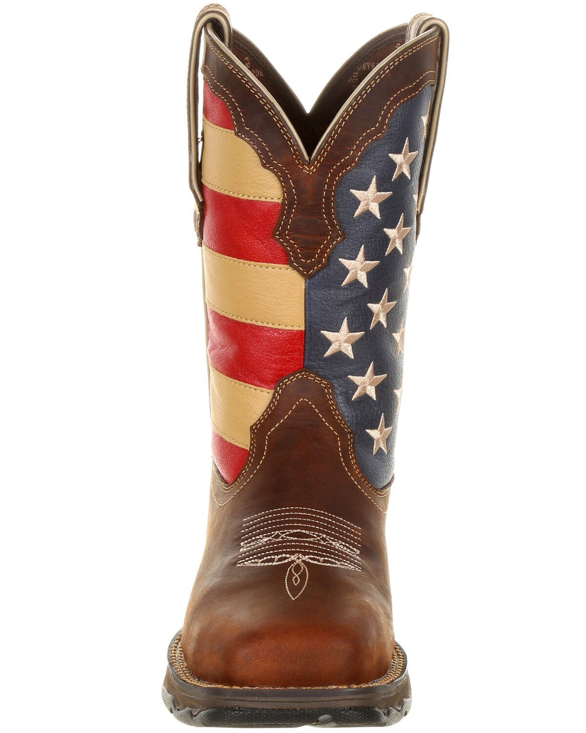 Image #5 - Durango Women's Lady Rebel Patriotic Flag Work Boots - Steel Toe, , hi-res