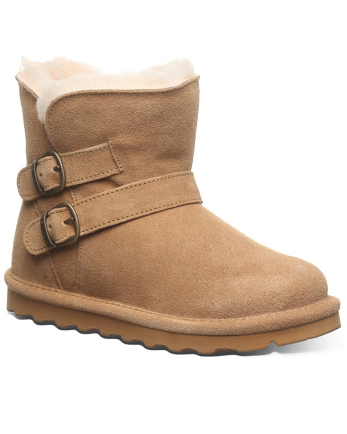 Image #1 - Bearpaw Toddler Girls' Katya Casual Boots, Chestnut, hi-res
