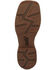 Durango Men's Rebel Chestnut Western Boots - Broad Square Toe, Dark Brown, hi-res