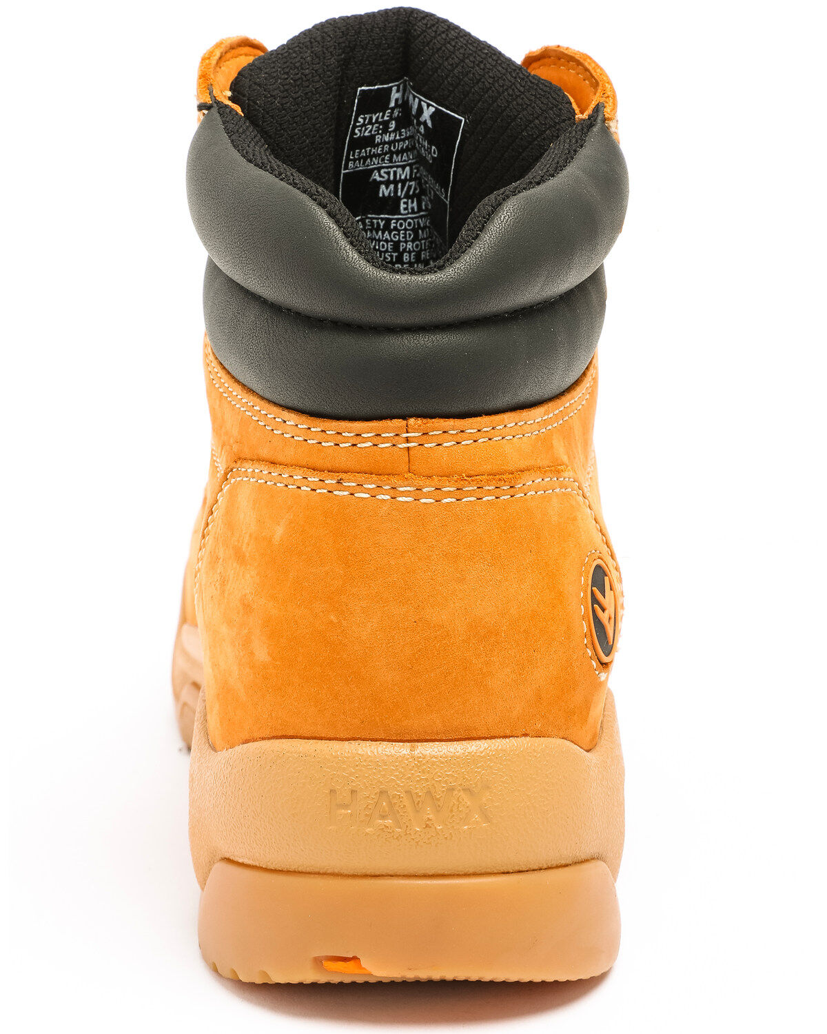 Image #3 - Hawx Men's Enforcer Lace-Up Work Boots - Soft Toe, Wheat, hi-res