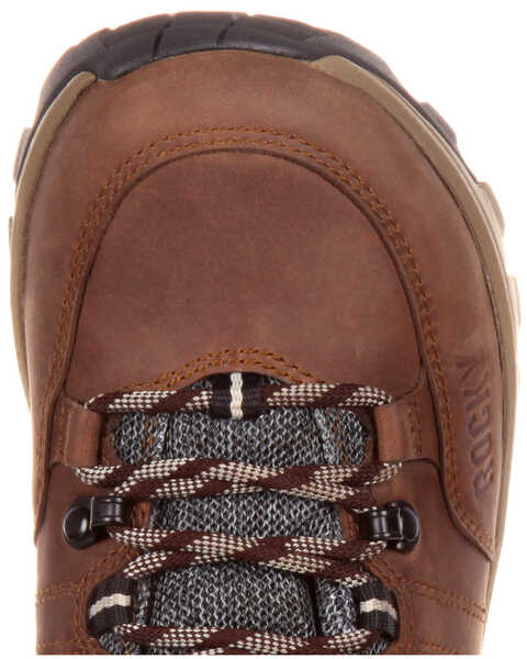 Image #6 - Rocky Women's 5" Endeavor Point Waterproof Outdoor Shoes - Round Toe, Brown, hi-res