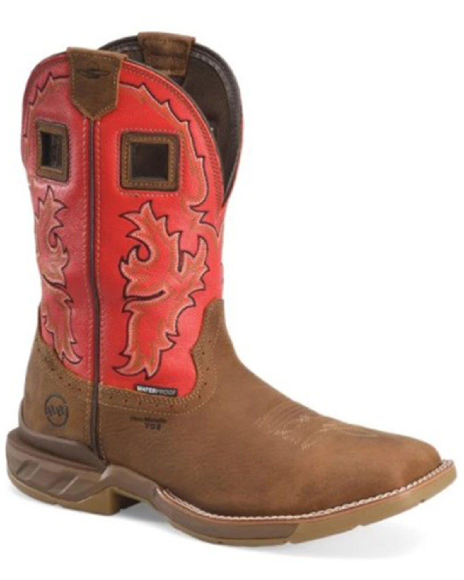 Double H Men s Henley Waterproof Western Work Boots Composite