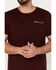 Moonshine Spirit Men's Oak Barrel Graphic Short Sleeve T-Shirt, Rust Copper, hi-res