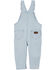 Image #2 - Wrangler Infant Girls' Grace Light Wash Denim Overalls, Light Wash, hi-res