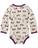 Image #2 - Carhartt Infant Girls' Farm Print Long Sleeve Onesie, Off White, hi-res