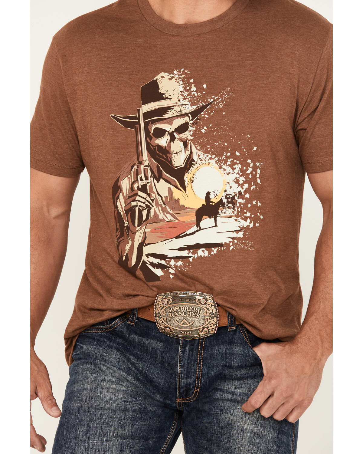 Product Name:  Cody James Men's Desert Ride Short Sleeve Graphic T-Shirt