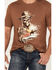 Image #3 - Cody James Men's Desert Ride Short Sleeve Graphic T-Shirt, Brown, hi-res