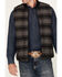 Image #3 - Brothers and Sons Men's Rudd Reversible Puffer Vest, Dark Grey, hi-res