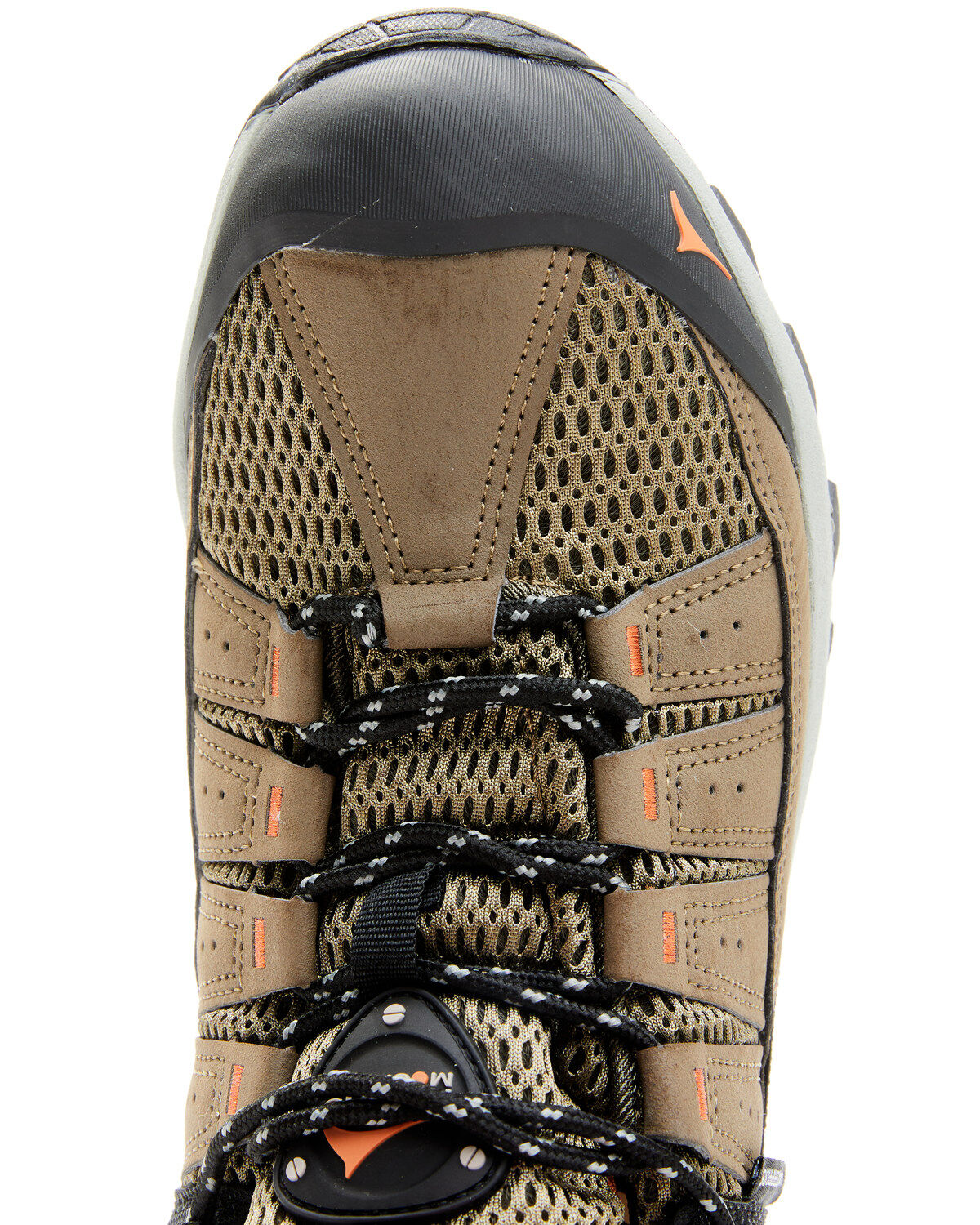 Image #6 - Pacific Mountain Men's Coosa Waterproof Hiking Boots - Soft Toe, Orange, hi-res