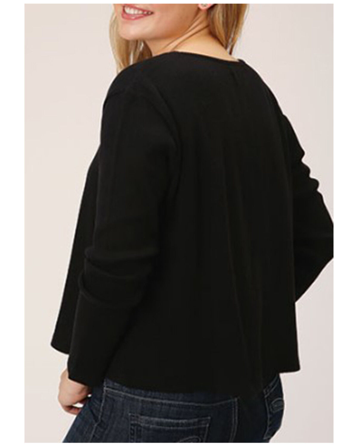 Roper Women's Waffle-Slub Knit Boyfriend Top