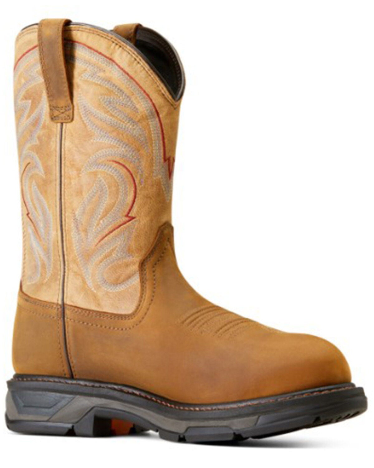 Ariat Men's WorkHog&reg; XT Waterproof Work Boots - Carbon Toe, Brown, hi-res