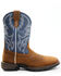 Brothers & Sons Men's Lite Performance Western Boots - Broad Square Toe , Blue, hi-res