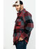 Image #3 - Hawx Men's Red Quilted Plaid Shirt Work Jacket - Big, , hi-res