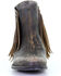 Image #5 - Circle G Women's Studded Fringe Fashion Booties - Round Toe, , hi-res