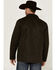 Image #4 - Cody James Men's Road Dust Washed Oil Skin Long Jacket, Brown, hi-res