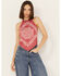 Image #1 - Rock & Roll Denim Women's Bandana Print Sleeveless Tank, , hi-res