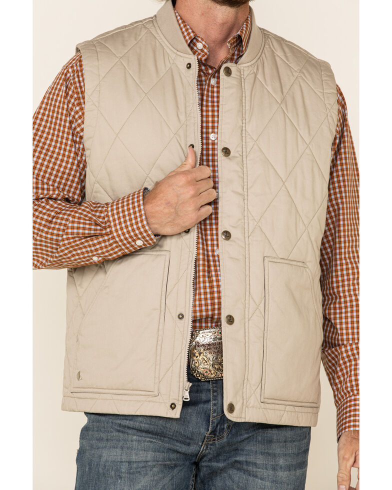 Cody James Men's Tan Quilted Lightweight Puffer Vest Boot Barn