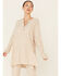 Image #2 - Free People Women's Around The Clock Jogger Sweatpants, Oatmeal, hi-res