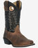 Image #1 - Smoky Mountain Little Boys' Mesa Western Boots - Broad Square Toe, Black, hi-res