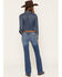 Image #3 - Ariat Women's Vilma Medium Wash Perfect Rise Bootcut Ultra Stretch Denim Jeans, Medium Wash, hi-res