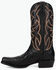 Image #3 - Dan Post Men's Exotic Alligator Western Boots - Square Toe, Black, hi-res