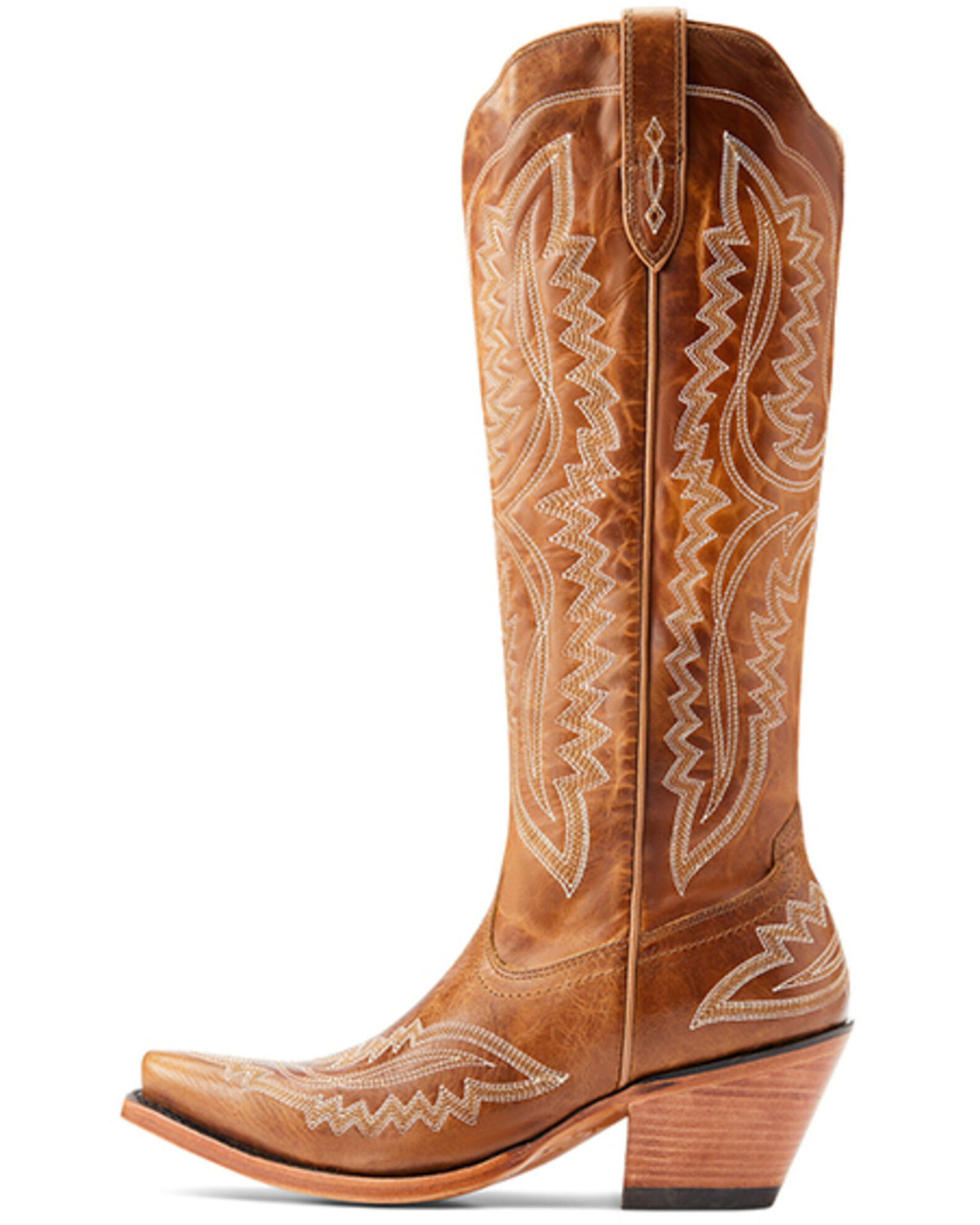 Image #2 - Ariat Women's Casanova Western Boots - Snip Toe, Brown, hi-res