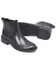 Image #4 - Born Women's Cici Chelsea Booties - Round Toe, Black, hi-res