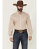 Image #1 - Cinch Men's Geo Print Long Sleeve Button-Down Stretch Western Shirt, , hi-res