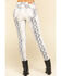 Image #2 - Shyanne Women's Python Print Skinny Jeans, , hi-res