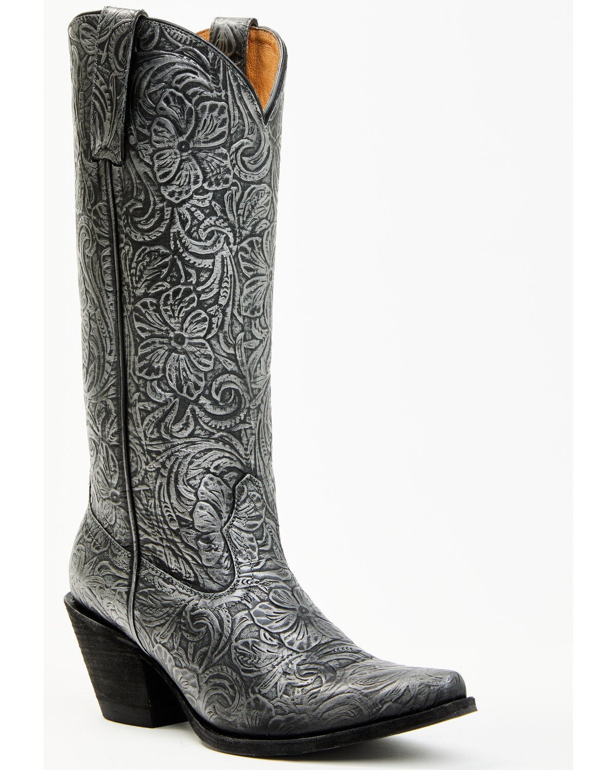Shyanne Women's Florence Western Boots - Snip Toe, Black, hi-res