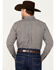 Image #4 - RANK 45® Men's Chute Gate Geo Print Long Sleeve Button-Down Western Shirt, Black, hi-res