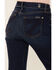 7 For All Mankind Women's Dojo Full Length Flare Denim Jeans, Indigo, hi-res