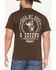 Image #4 - Cowboy Hardware Men's Hold My Beer Short Sleeve Graphic T-Shirt, Dark Brown, hi-res