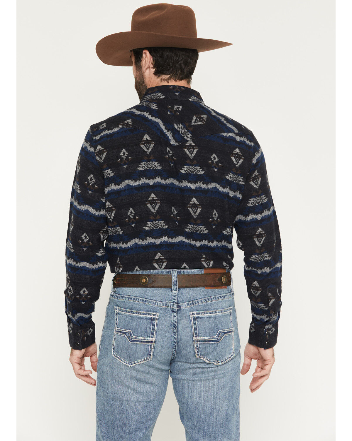 Product Name:  Cody James Men's Ironwood Southwestern Striped Long Sleeve Snap Flannel Shirt