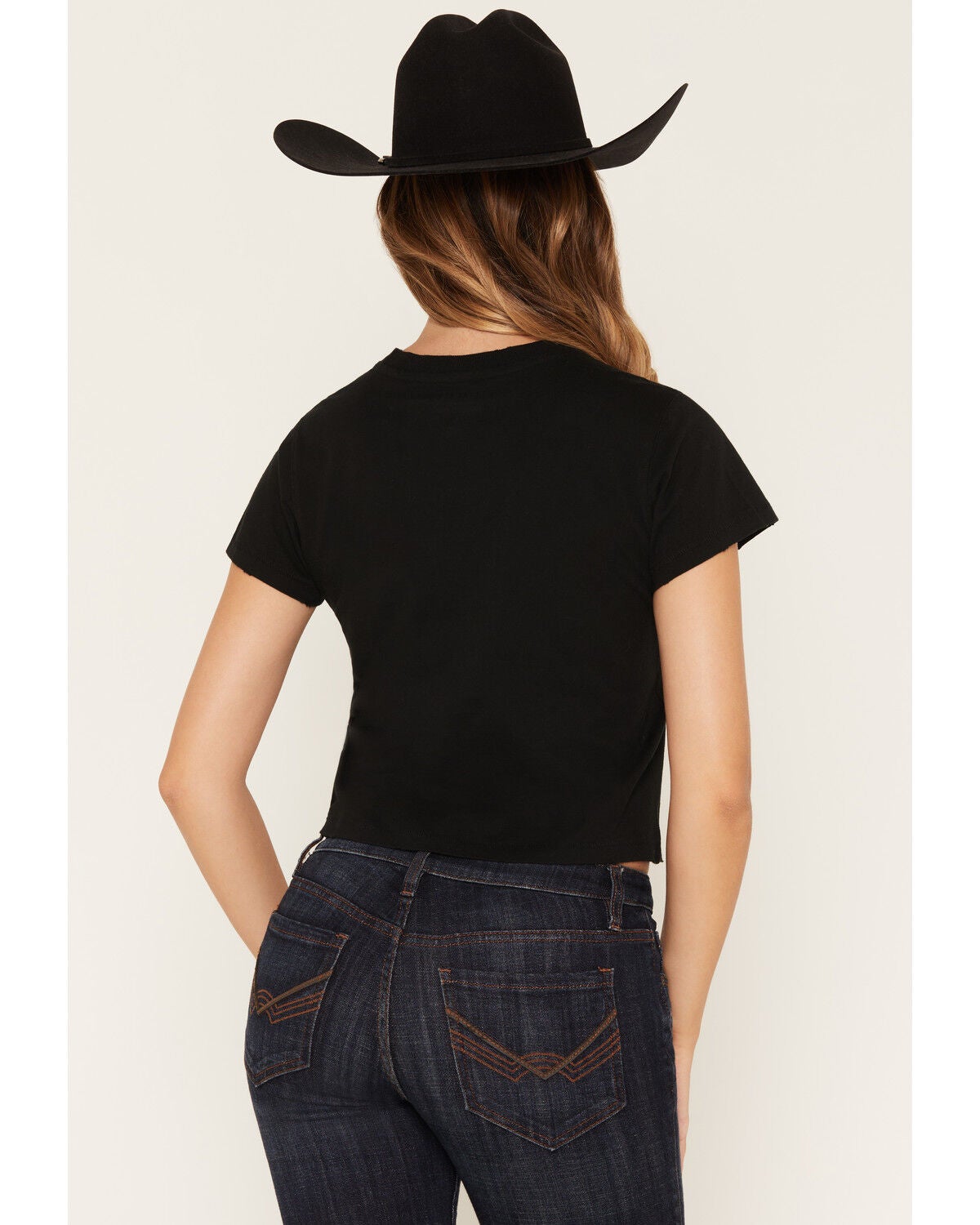 Image #4 - Idyllwind Women's Country Music And Tequila Short Sleeve Graphic Tee, Black, hi-res