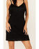Image #3 - Idyllwind Women's Barbie Lace Fringe Mini Dress, Black, hi-res