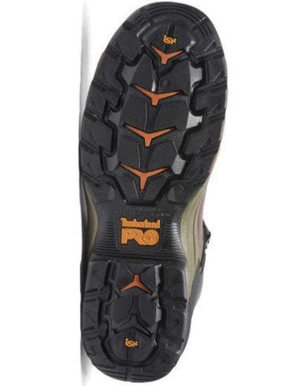 Image #6 - Timberland PRO Men's Hypercharge 6" Waterproof Work Boots - Composite Toe, Brown, hi-res