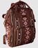 Image #1 - Wrangler Women's Callie Southwestern Print Diaper Bag, Brown, hi-res