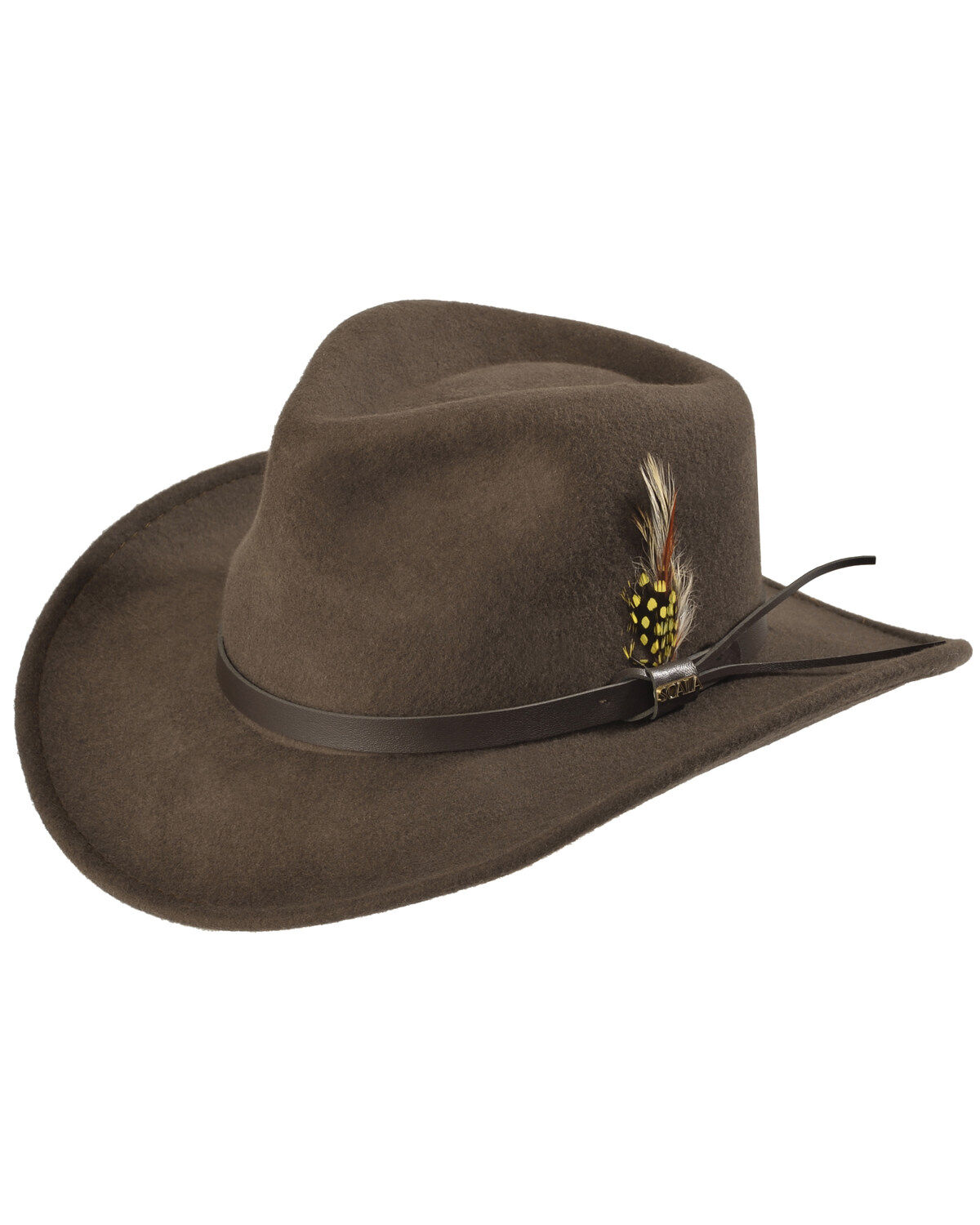 crushable felt hats for men