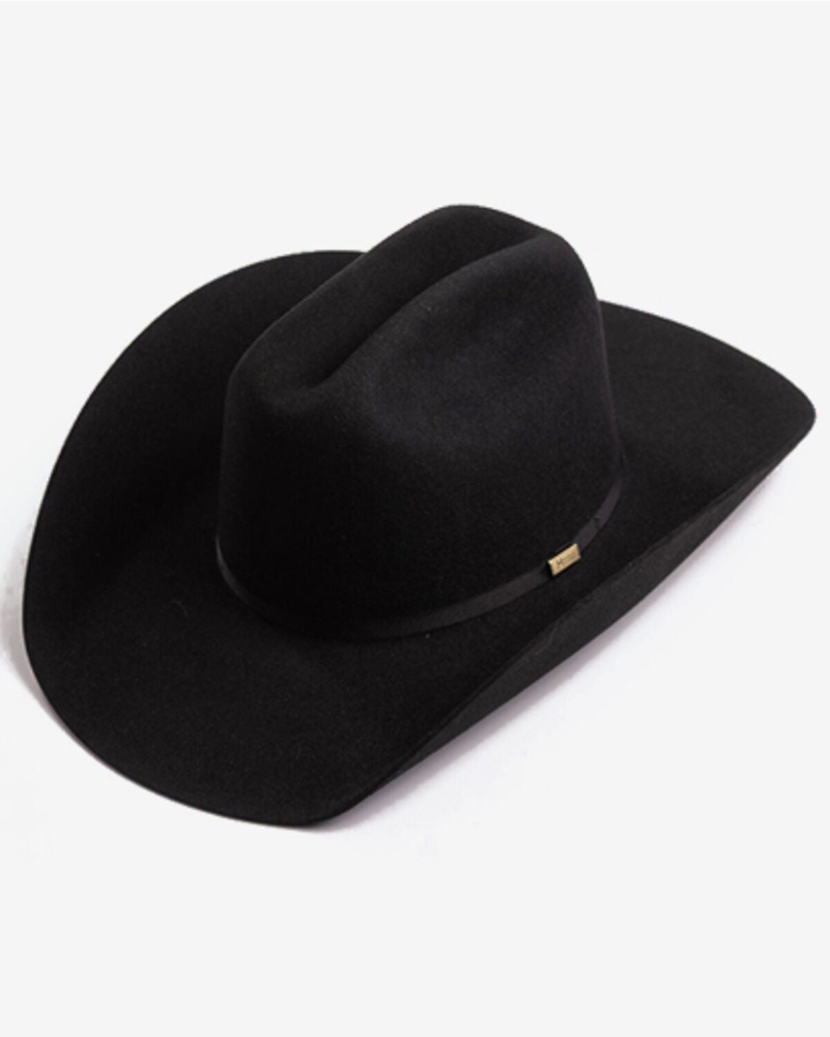 Larry Mahan Telluride 6X Felt Cowboy Hat, Black, hi-res