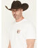 Image #2 - Brixton Men's Boot Barn Exclusive Highline Short Sleeve Graphic T-Shirt, White, hi-res